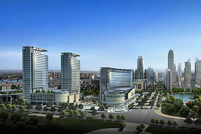 蘇州獅山廣場(chǎng)屋面噴涂聚氨酯工程